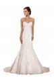 Affordable Sweetheart Neckline Sexy Mermaid Lace Wedding Dress