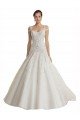 Affordable Off the Shoulder Mermaid Lace Tulle Wedding Dress