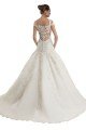 Affordable Off the Shoulder Mermaid Lace Tulle Wedding Dress