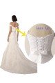 Affordable Off the Shoulder Mermaid Lace Beach Wedding Dress with Beaded Belt