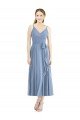 Affordable Short Tea Length Chiffon Bridesmaid Dress