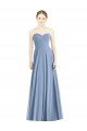 Affordable Strapless Sweetheart Chiffon Bridesmaid Dress