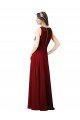 Affordable Luxe Chiffon Bridesmaid Dress with Open Slit In the Back