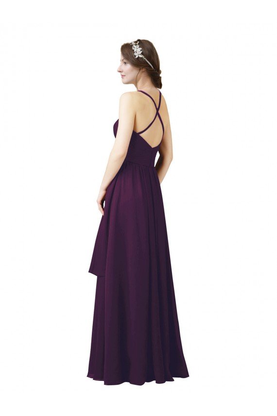Affordable Roman Style Luxe Chiffon Bridesmaid Dress