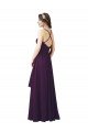 Affordable Roman Style Luxe Chiffon Bridesmaid Dress