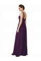 Affordable Full Length Chiffon Bridesmaid Dress with Spaghetti Straps