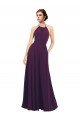 Affordable Elegant Chiffon Bridesmaids Dress with Softly Draped Bodice