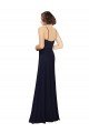 Affordable Chiffon Bridesmaids Dress with Scoop Neckline