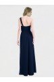 Affordable Full Length Long Chiffon Bridesmaid Gown with Sweetheart Neckline