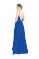 Affordable Sleeveless Surplice Chiffon Bridesmaid Dress with Spaghetti Straps