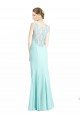 Affordable Ruched Bodice Sweetheart Chiffon Bridesmaid Dress with Lace Back