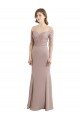 Affordable Sweetheart Neckline Long Sleeves Lace Bridesmaid Dress