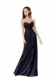 Affordable Strapless Chiffon Bridesmaids Dress with Sweetheart Neckline