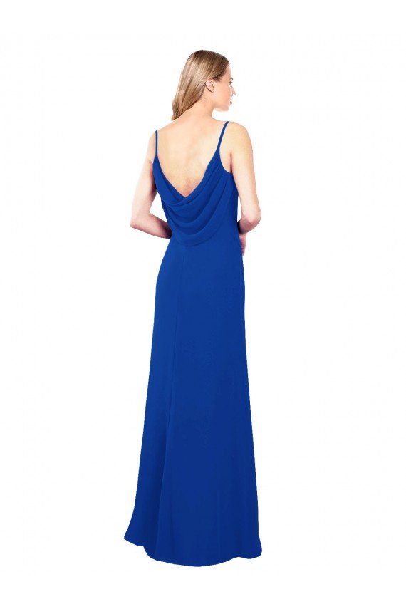 Affordable Softly Flared Chiffon Bridesmaid Dress with Sweetheart Neckline