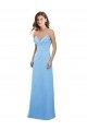 Affordable Slim Chiffon Bridesmaid Dress with Ruffled Sweetheart Neckline