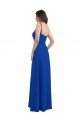 Affordable One Shoulder A-Line Chiffon Bridesmaid Dress with Pleated Bodice