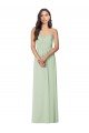 Affordable Strapless Sweetheart All-Over Shirring Chiffon Bridesmaid Dress