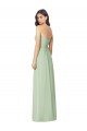 Affordable Strapless Sweetheart All-Over Shirring Chiffon Bridesmaid Dress