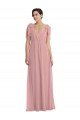 Affordable Empire Waist Long Halter Maxi Bridesmaid Dress
