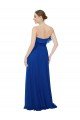Affordable Ruffled Chiffon Strapless Bridesmaid Dress
