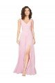 Affordable Chiffon Bridesmaid Dress with Tassel Straps