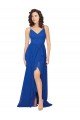 Affordable Chiffon Bridesmaid Dress with Strappy Back