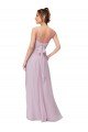 Affordable Sweetheart Tie-Back Chiffon Bridesmaid Dress