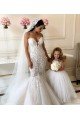Affordable Ivory Ball Gown Chapel Train Sleeveless Flower Girl Dress