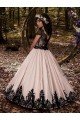 Affordable Ivory Ball Gown Sweetheart Neck Sleeveless Flower Girl Dress
