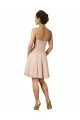 Affordable Lace and Chiffon Bridesmaid Dress / Cocktail Dress with Unique Neckline