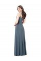 Affordable Classic Spandex Bridesmaid Dress / Prom Dress with Scoop Neckline