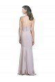 Affordable Crepe Mermaid Bridesmaid Dress / Prom Dress with Low Back