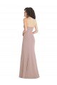 Affordable Strapless Princess Line Formal Crepe Mermaid Bridesmaid Dress / Prom Dress