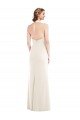 Affordable Halter Tuxedo Maxi Bridesmaid Dress / Prom Dress with Front Slit