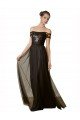 Affordable Off The Shoulder Sequined Lace Tulle Bridesmaid Dress