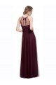 Affordable Full Length Soft Tulle Spaghetti Strap Bridesmaid Dress