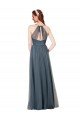 Affordable Beach-inspired Sweetheart Tulle Long Bridesmaid Dress
