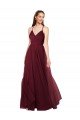 Affordable Beach-inspired Sweetheart Tulle Long Bridesmaid Dress