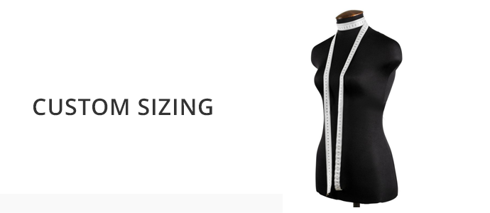 Custom Sizing | Affordable Wedding Shop
