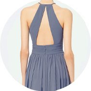 Affordable Keyhole Bridesmaid Dresses