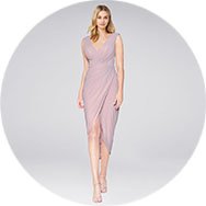 Affordable Cocktail Length Bridesmaid Dresses