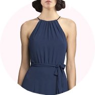 Affordable Halter Bridesmaid Dresses