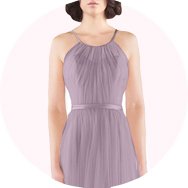 Affordable High Neck Bridesmaid Dresses