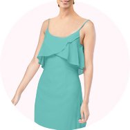 Affordable Scoop Neck Bridesmaid Dresses