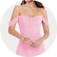 Affordable Flounce Sleeves Bridesmaid Dresses