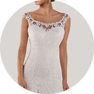 Affordable Scoop Neck Wedding Dresses