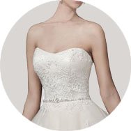 Affordable Strapless Wedding Dresses